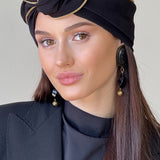 Midnight black Turban