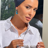 Deep Navy Blue-Turban