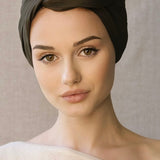 Zahra Dark Green-Turban
