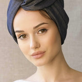 Denim Blue-Turban