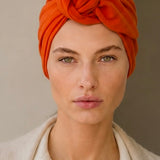 Elyne Orange Turban