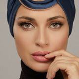 Rania Rose Gold Turban