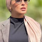 Timeless Nude Headscarf-Turban