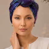 April Purple Turban