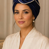 Midnight Blue Turban