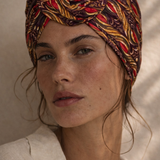 Malia Turban Rouge