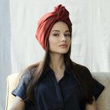Rustic Garnet-Turban