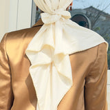 Timeless Off White Headscarf-Turban