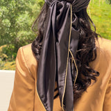 Timeless Noir Headscarf-Turban