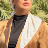 Timeless Off White Headscarf-Turban