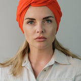 Lynn Orange-Turban