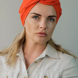 Lynn Orange-Turban