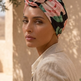 Rose Flower Turban