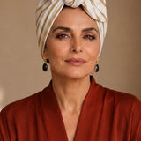 Gold Stripe Turban