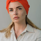 Lynn Orange-Turban
