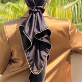 Timeless Noir Headscarf-Turban