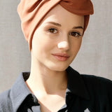 Suede Sea Pink-Turban