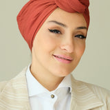 Zahra Maroon-Turban
