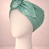 Shine Aquamarine Turban