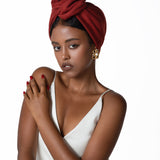 Rustic Garnet-Turban