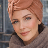 Suede Sea Pink-Turban