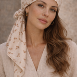Sand Leaf Pre-tied-Bandana