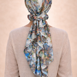 Foulard-turban en cristal Yara