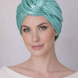 Shine Aquamarine Turban