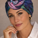 April Purple Turban