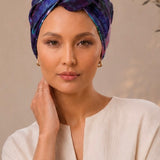 April Purple Turban
