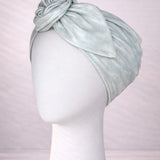 Shine Silver Jade Turban
