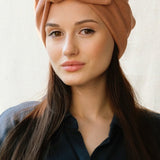 Suede Sea Pink-Turban