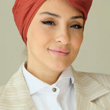 Zahra Maroon-Turban