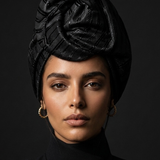 عمامة رومي المخططة