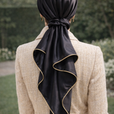Timeless Noir Headscarf-Bandana
