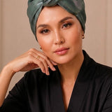 Silver Green Turban