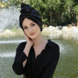 Mahra- Turban à paillettes